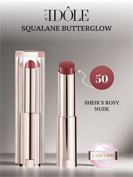 Lancome Lip Idole Butterglow бальзам для губ - 50 Sheiks Rosy Nude губная помада 5848