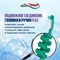 Зубная щетка Aquafresh Standart для чистки зубов и предотвращения повреждений эмали и десен, средней жесткости Аквафреш 2298 - фото 21873
