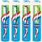 Зубная щетка Aquafresh Standart для чистки зубов и предотвращения повреждений эмали и десен, средней жесткости Аквафреш 2298 - фото 21876