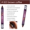Kiss susy автоматический карандаш для губ и глаз 023 brown coffee 5d, профессиональный 5676 - фото 24632