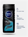 Мужской гель для душа Nivea (Нивея) MEN Ultra Carbon, бодрящая свежесть 250 мл 2487